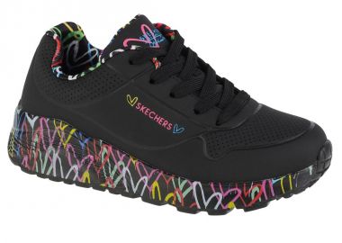 Skechers Παιδικό Sneaker Lovely Luv για Κορίτσι Μαύρο 314976L-BKMT - Skechers - 