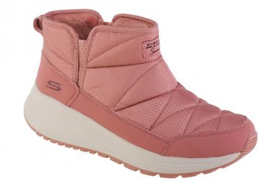 Skechers Puffiez Γυναικεία Chelsea Μποτάκια Ροζ 117260-ROS - Skechers - 