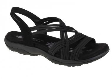 Skechers Reggae Slim Simply Stretch Sandals 163023BLK - Skechers - 