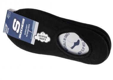Skechers S112219 Ανδρικές Μονόχρωμες Κάλτσες Μαύρες 3Pack - Skechers - 