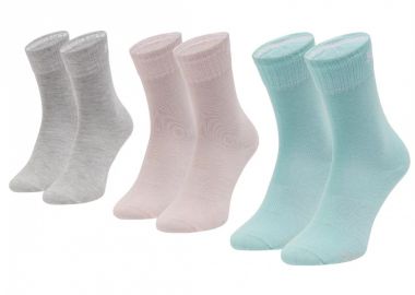 Skechers SK41040-6060 Αθλητικές Κάλτσες Πολύχρωμες 3 Ζεύγη - Skechers - 