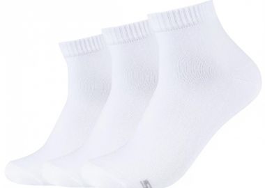 Skechers SK42004-1000 Αθλητικές Κάλτσες Λευκές 3 Ζεύγη - Skechers - 