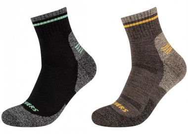 Skechers SK42052-8997 Αθλητικές Κάλτσες Πολύχρωμες 2 Ζεύγη - Skechers - 