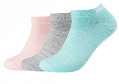 Skechers SK43022-6060 Αθλητικές Κάλτσες Πολύχρωμες 3 Ζεύγη - Skechers - 