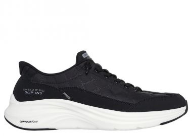 Skechers SlipIns Contour Foam Cozy 232619BKW - Skechers - 