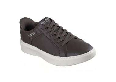 Skechers Slipins Court BreakDouble Vented 183177CHOC Chocolate - Skechers - 