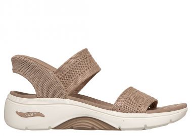Skechers SlipIns GO Walk Arch Fit 20 Sandal Kennedy 140844TAN - Skechers - 