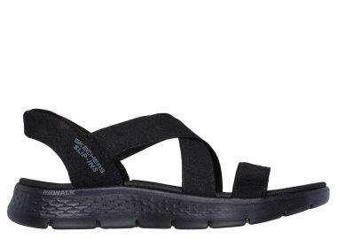 Skechers SlipIns Go Walk Flex Sandal Glimmer Up 141489BBK - Skechers - 