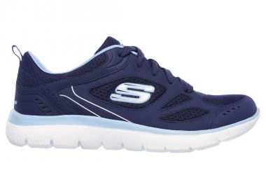 Skechers Summits Suited 12982-NVBL Γυναικεία Αθλητικά Παπούτσια Running Μπλε - Skechers - 