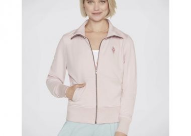 Skechers The Hoodless Hoodie Diamond Jacket W3JA262LPK - Skechers - 