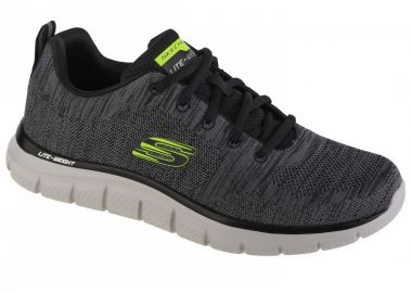 Skechers Track - Front Runner Ανδρικά Sneakers Γκρι 232298-CCBK - Skechers - 