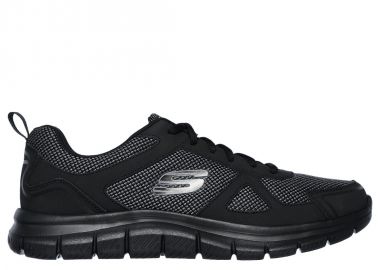 Skechers Track 52630-BBK Ανδρικά Αθλητικά Παπούτσια Running Μαύρα - Skechers - 