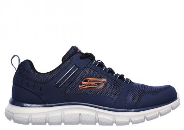 Skechers Track Knockhill 232001-NVOR Ανδρικά Αθλητικά Παπούτσια Running Μπλε - Skechers - 