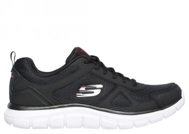 Skechers Track Scloric 52631-BKRD Ανδρικά Αθλητικά Παπούτσια Running Μαύρα - Skechers - 