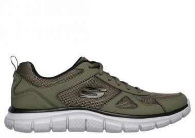 Skechers Track Scloric 52631-OLBK Ανδρικά Αθλητικά Παπούτσια Running Πράσινα - Skechers - 