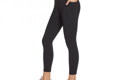 Skechers Training Γυναικείο Cropped Κολάν Ψηλόμεσο Μαύρο W03LG31B-BLK - Skechers - 