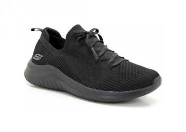 Skechers Ultra Flex 2.0 Flash Illusion 13356-BBK Γυναικεία Αθλητικά Παπούτσια Running Μαύρα - Skechers - 