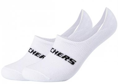 Skechers Unisex Μονόχρωμες Κάλτσες Λευκές 2Pack SK44008-1000 - Skechers - 