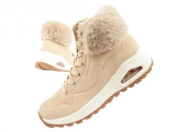 Skechers Uno Rugged Women's Insulated Winter Boots Brown - Skechers - 