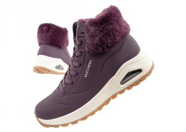 Skechers Uno Rugged Women's Insulated Winter Boots Purple - Skechers - 