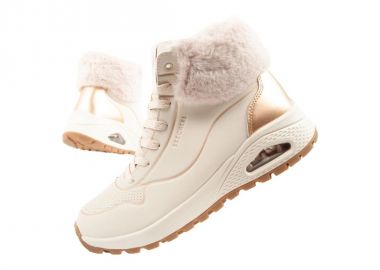 Skechers Uno Rugged women's sports shoes insulated winter ankle boots beige - Skechers - 