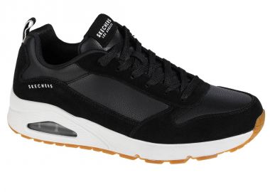 Skechers Uno Stacre Ανδρικά Sneakers Μαύρα 52468-BKW - Skechers - 