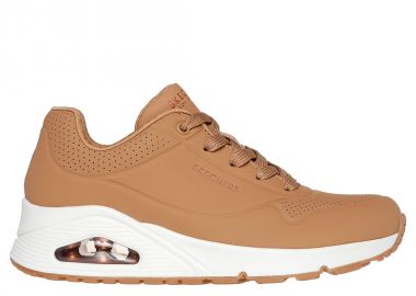 Skechers Uno-Stand On Air Γυναικεία Sneakers Καφέ 73690-TAN - Skechers - 