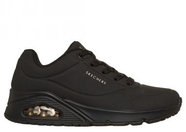 Skechers Uno Stand on Air Γυναικεία Sneakers Μαύρα 73690-BBK - Skechers - 