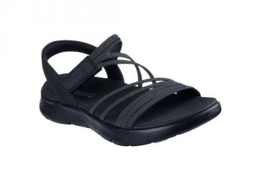 Skechers Women's GO WALK FLEX SANDAL EMMA 141473 BKGY - Skechers - 