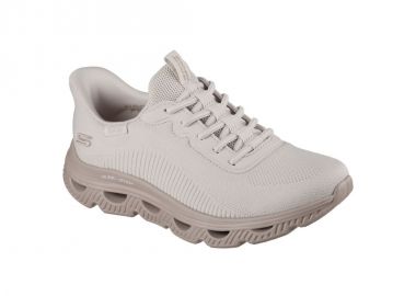 Skechers women's sneakers SlipIn BOBS ARC WAVES 117629 NAT - Skechers - 