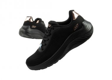 Skechers women's sports shoes Bobs Squad Waves black lightweight fashionable - Skechers - 