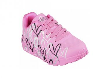 Skechers x JGoldcrown Uno Lite shoes Metallic Love Jr 314067LHPMT - Skechers - 