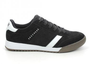 Skechers Zinger Ventich Ανδρικά Sneakers Μαύρα 52328-BLK - Skechers - 