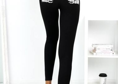 SKELETOR HANDS LEGGINGS - sense-shop - 