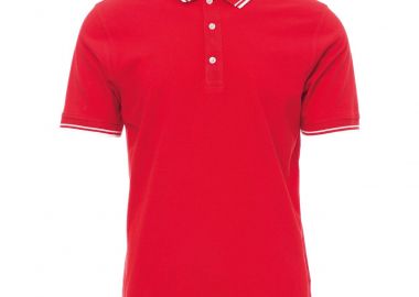 SKIPPER Μπλουζάκι πόλο PAYPER 02000416 Red - PAYPER - 