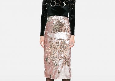 Skirt In Pink Sequin - Cutcuutur - 