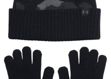 Σκουφί Under Armour Σετ Beanie Glove Combo 1386641-001 Αγόρι - Under Armour - 