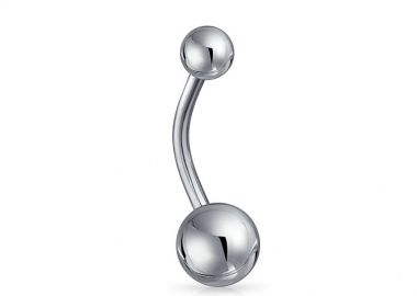 Σκουλαρίκι Αφαλού Από Ανοξείδωτο Ατσάλι AS48000 - AMOR AMOR - 