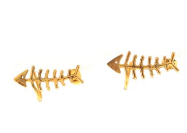 Σκουλαρίκια 'Fishbone Earcuff' -  - 