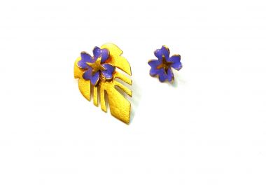 Σκουλαρίκια 'Tiny Hibiscus' -  - 