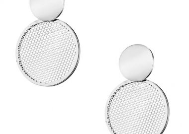 Σκουλαρίκια Από Ανοξείδωτο Ατσάλι AS42358 - AMOR AMOR - 