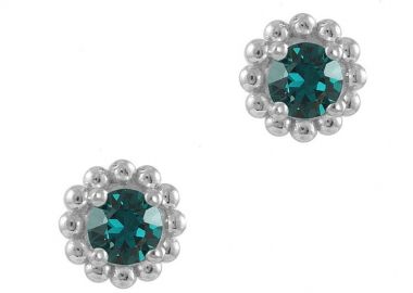 Σκουλαρίκια Από Ασήμι 925 Επιπλατινωμένο Με Swarovski EX49213 - AMOR AMOR - 