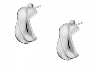 Σκουλαρίκια Από Ατσάλι AS40099 - AMOR AMOR - 