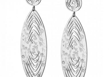 Σκουλαρίκια Από Ατσάλι AS40119 - AMOR AMOR - 