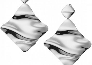 Σκουλαρίκια Από Ατσάλι AS40121 - AMOR AMOR - 