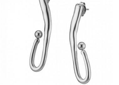 Σκουλαρίκια Από Ατσάλι AS40127 - AMOR AMOR - 