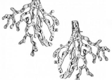 Σκουλαρίκια Από Ατσάλι AS40129 - AMOR AMOR - 