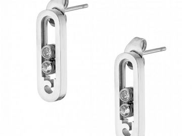 Σκουλαρίκια Από Ατσάλι AS40137 - AMOR AMOR - 