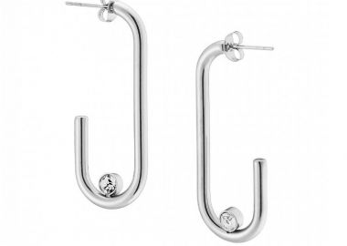 Σκουλαρίκια Από Ατσάλι AS40173 - AMOR AMOR - 