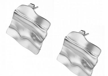 Σκουλαρίκια Από Ατσάλι AS40177 - AMOR AMOR - 